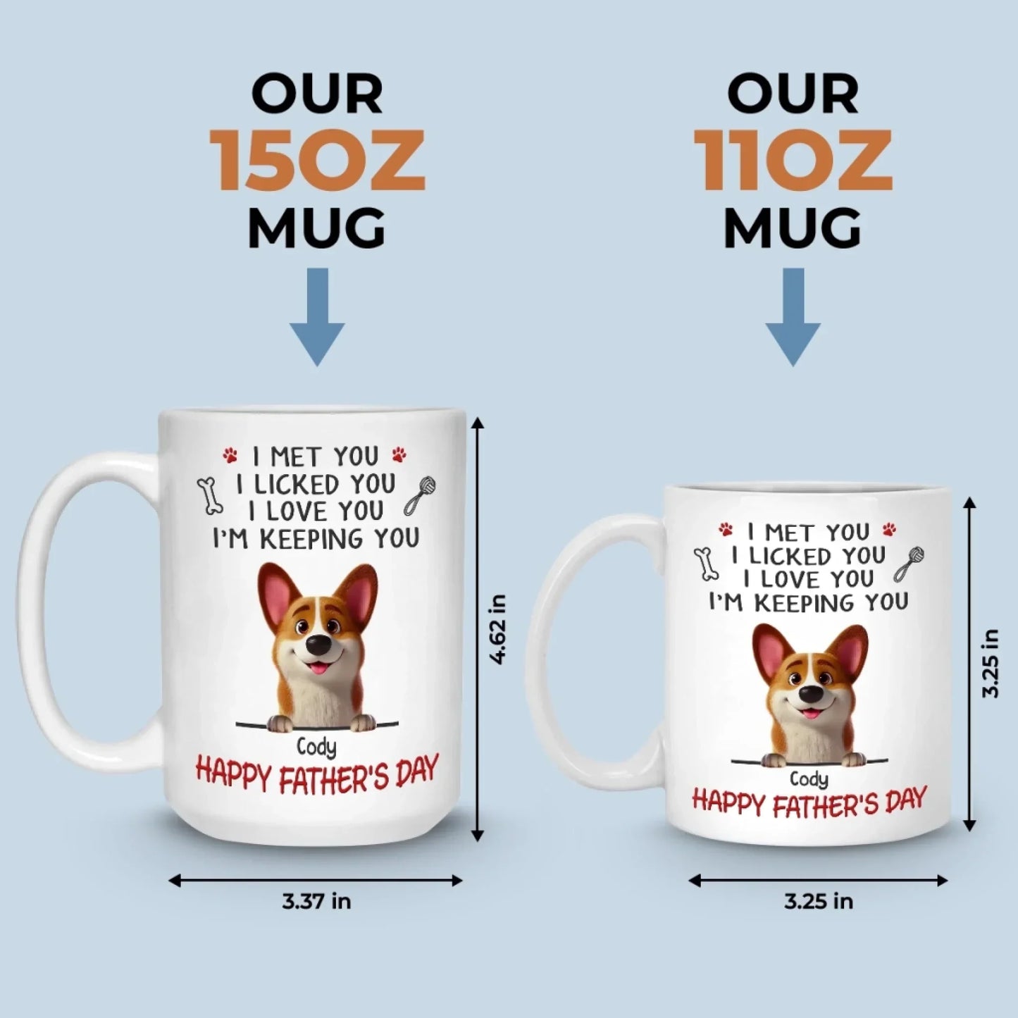 Life's Adventure Buddy - Dog Personalized Custom Mug - Father's Day, Gift For Pet Owners, Pet Lovers