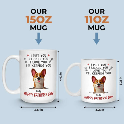 Life's Adventure Buddy - Dog Personalized Custom Mug - Father's Day, Gift For Pet Owners, Pet Lovers