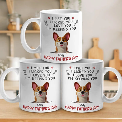 Life's Adventure Buddy - Dog Personalized Custom Mug - Father's Day, Gift For Pet Owners, Pet Lovers