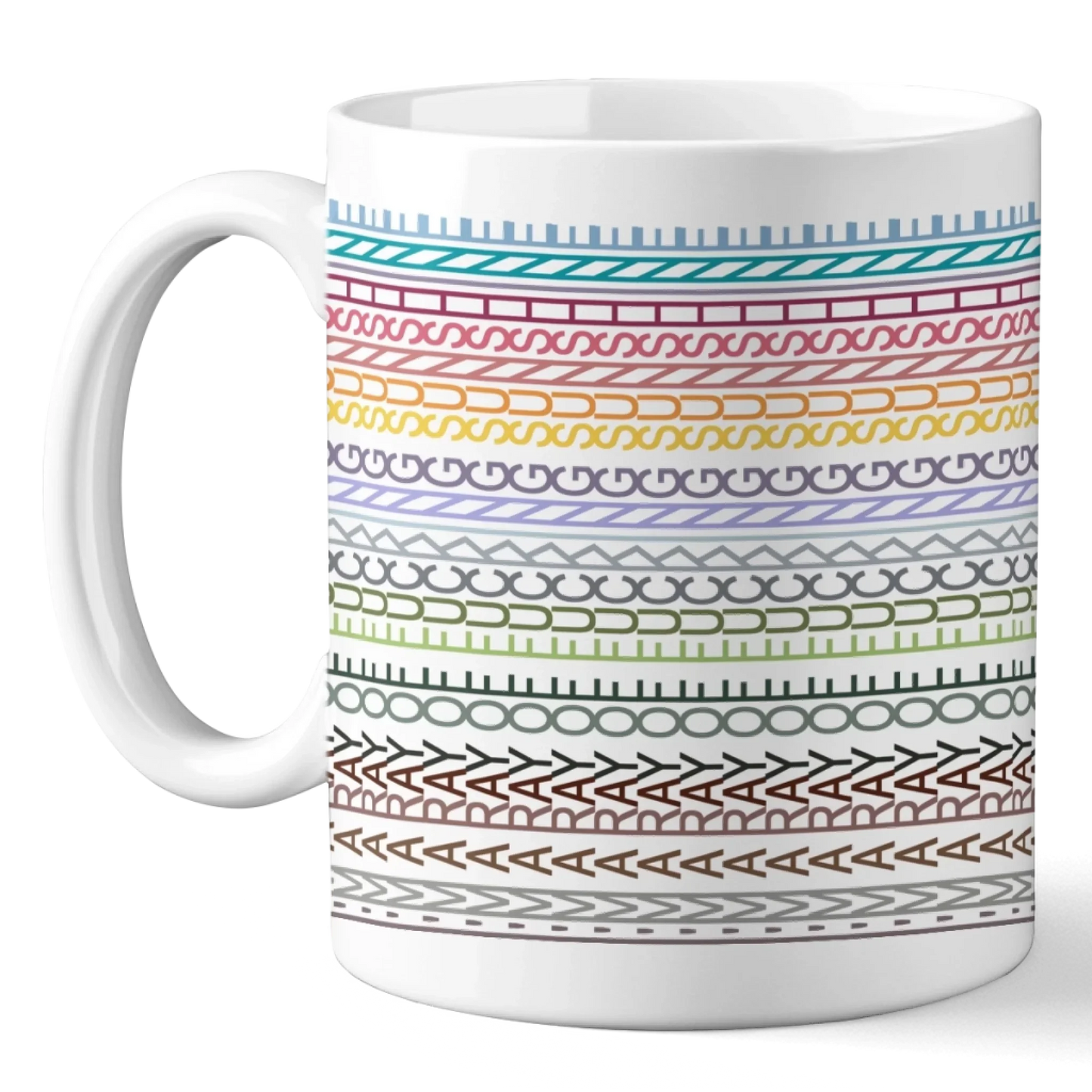 Lines Of Life - Friend Hidden Message Mug - Gift For Best Friends, Sisters, Family Members, Coworkers
