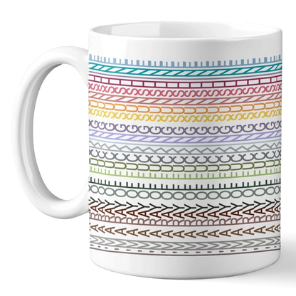 Lines Of Life - Friend Hidden Message Mug - Gift For Best Friends, Sisters, Family Members, Coworkers