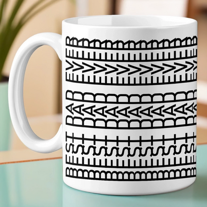 My Hero, My Dad - Family Mug - Father's Day, Gift For Dad
