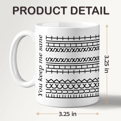 You Make Life Better - Friend Mug - Gift For Best Friends, Sisters, Family Members, Coworkers