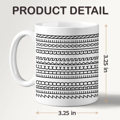 Lined With Memories - Friend Mug - Gift For Best Friends, Sisters, Family Members, Coworkers