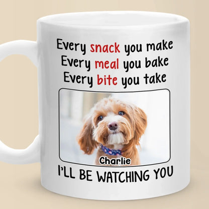 Custom Photo Love In Every Paw - Dog & Cat Personalized Custom Mug - Father's Day, Gift For Pet Owners, Pet Lovers