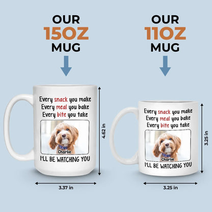 Custom Photo Love In Every Paw - Dog & Cat Personalized Custom Mug - Father's Day, Gift For Pet Owners, Pet Lovers