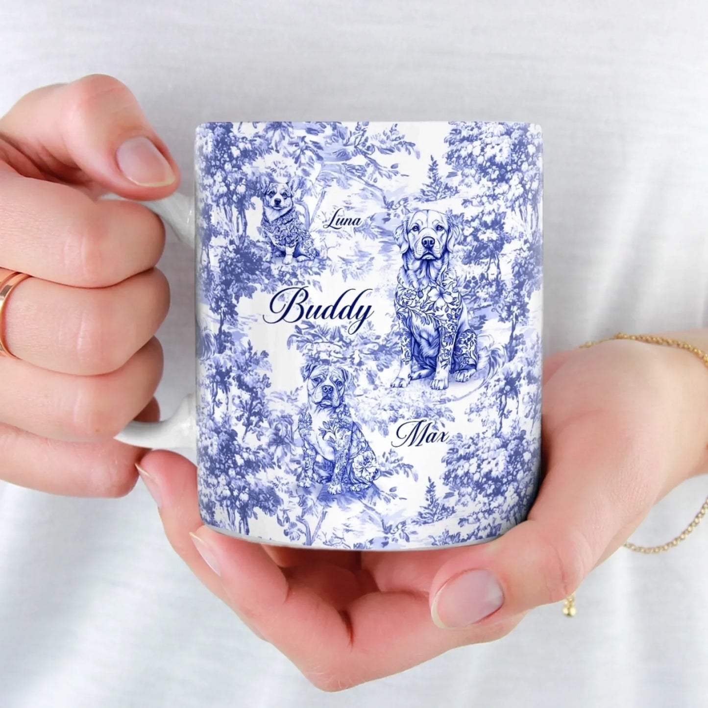 Life's Most Beautiful Moments Come With Muddy Paws - Dog Personalized Custom Mug - Gift For Pet Owners, Pet Lovers