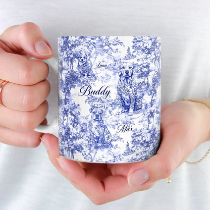 Life's Most Beautiful Moments Come With Muddy Paws - Dog Personalized Custom Mug - Gift For Pet Owners, Pet Lovers