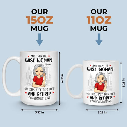 Cheers To A New Chapter - Coworker Personalized Custom Mug - Appreciation, Retirement Gift For Coworkers, Work Friends, Colleagues