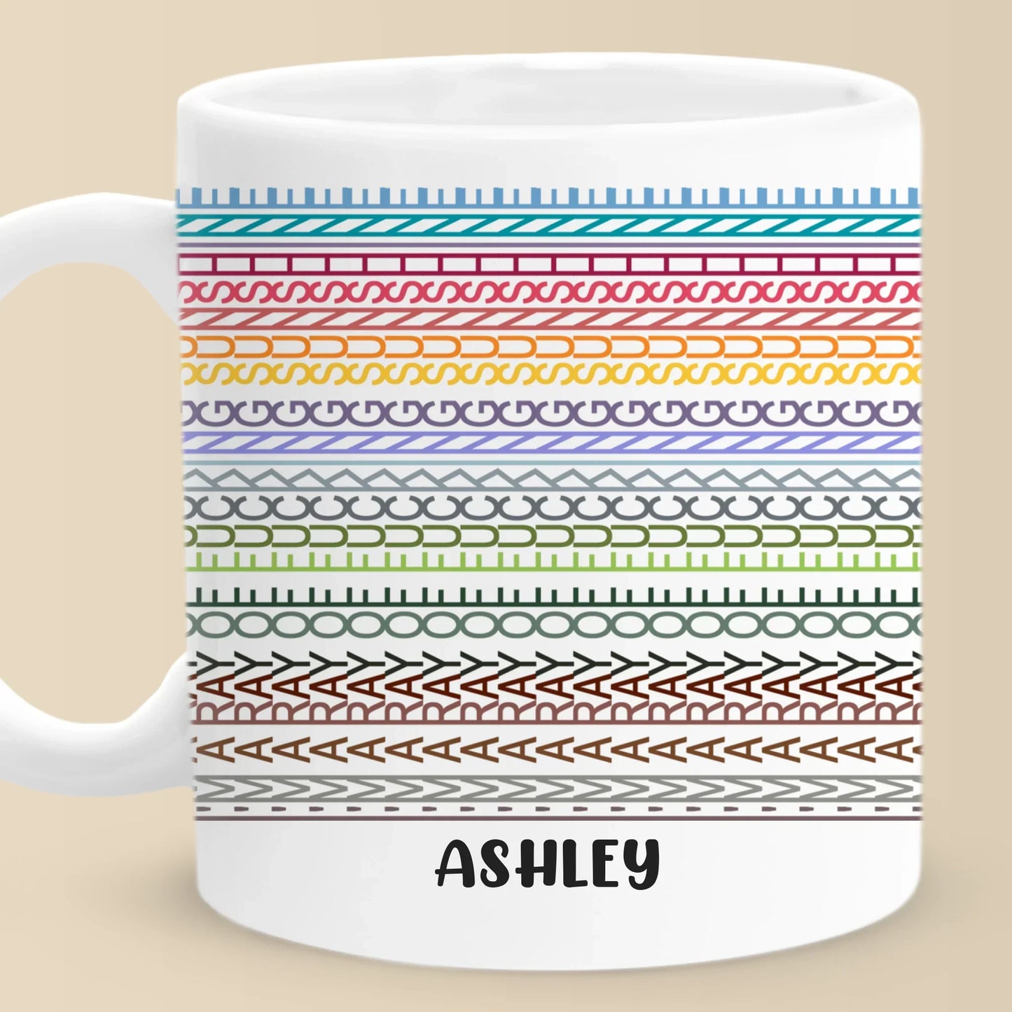 Custom Hidden Message Mug - Personalized Funny Gifts For Best Friends, Family, Coworker, Work Bestie - Sipping In Style