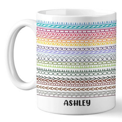 Custom Hidden Message Mug - Personalized Funny Gifts For Best Friends, Family, Coworker, Work Bestie - Sipping In Style