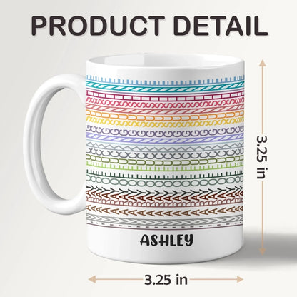 Custom Hidden Message Mug - Personalized Funny Gifts For Best Friends, Family, Coworker, Work Bestie - Sipping In Style