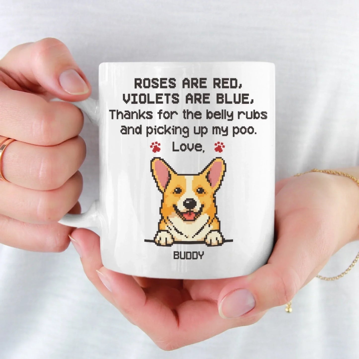 Custom Mug - Personalized Birthday Gifts For Dog Lovers, Dog Dad And Mom - Raising Spirits, Wagging Tails