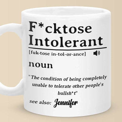Custom Mug - Personalized Funny Gifts For Best Friends, Family, Coworker, Work Bestie - Real Vibes Only