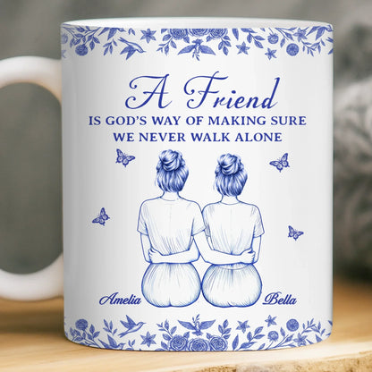 Custom Mug - Personalized Best Friend Birthday Gifts For Women - Besties For The Resties
