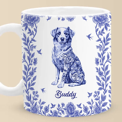Bloom Bold, Bark Proud - Dog Personalized Custom Mug - Gift For Pet Owners, Pet Lovers