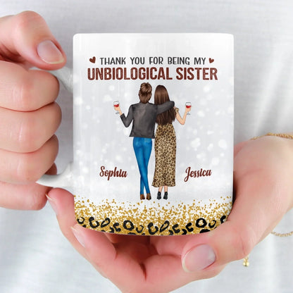 Custom Mug - Personalized Best Friend Birthday Gifts For Women, Besties, Sisters, BFF - Better With You
