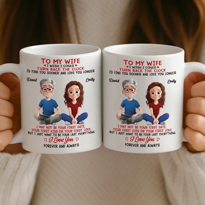 Custom Mug - Personalized Anniversary Wedding Gifts For Husband And Wife, Him And Her - I Found My Forever In You