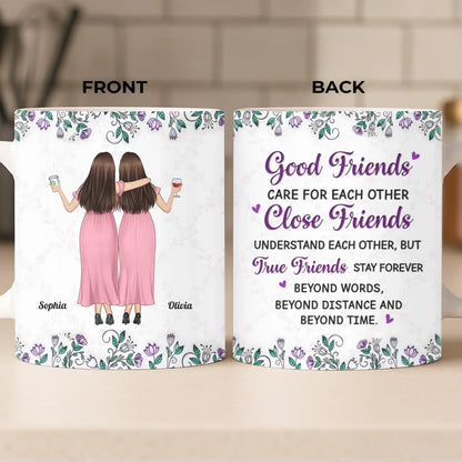 Custom Mug - Personalized Best Friend Birthday Gifts For Women, Besties, Sisters, BFF - Forever My Favorite Chaos Crew