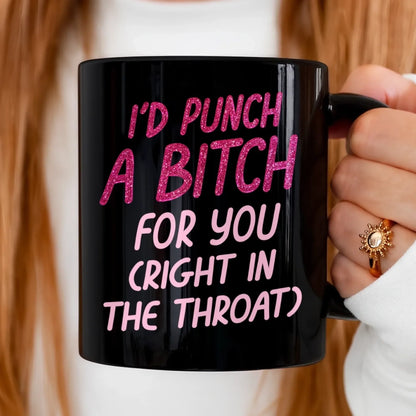 Custom Black Mug - Personalized Best Friend Birthday Gifts For Women, Besties, Sisters, BFF - Together We Are Unstoppable
