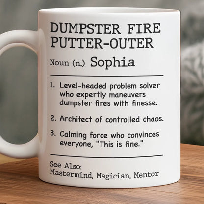 Custom Mug - Personalized Christmas Funny Gifts For Best Friends, Family, Coworker, Work Bestie - Morning Hater