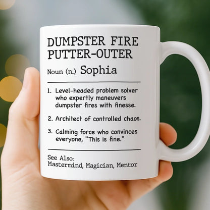 Custom Mug - Personalized Christmas Funny Gifts For Best Friends, Family, Coworker, Work Bestie - Morning Hater