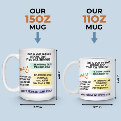 Custom Mug - Personalized Christmas Funny Gifts For Best Friends, Family, Coworker, Work Bestie - Chaos, I Call It Multitasking