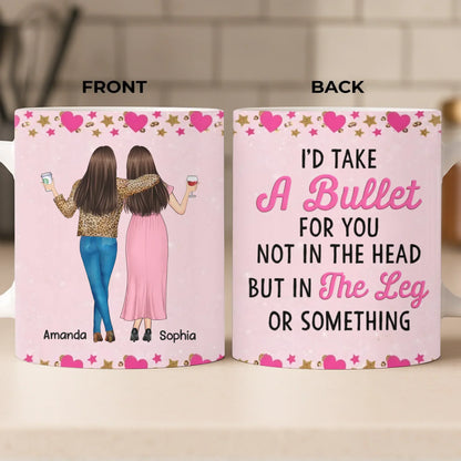 Custom Mug - Personalized Best Friend Birthday Gifts For Women, Besties, Sisters, BFF - Always Better Together
