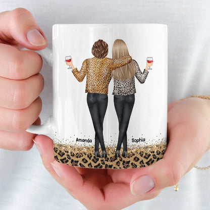 Custom Mug - Personalized Best Friend Birthday Gifts For Women, Besties, Sisters, BFF - Trust Never Failed