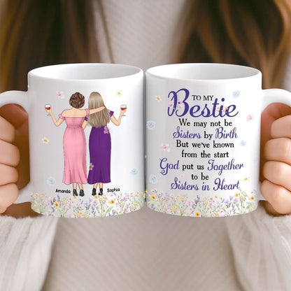 Custom Mug - Personalized Best Friend Birthday Gifts For Women, Besties, Sisters, BFF - Made Of Golden Moments