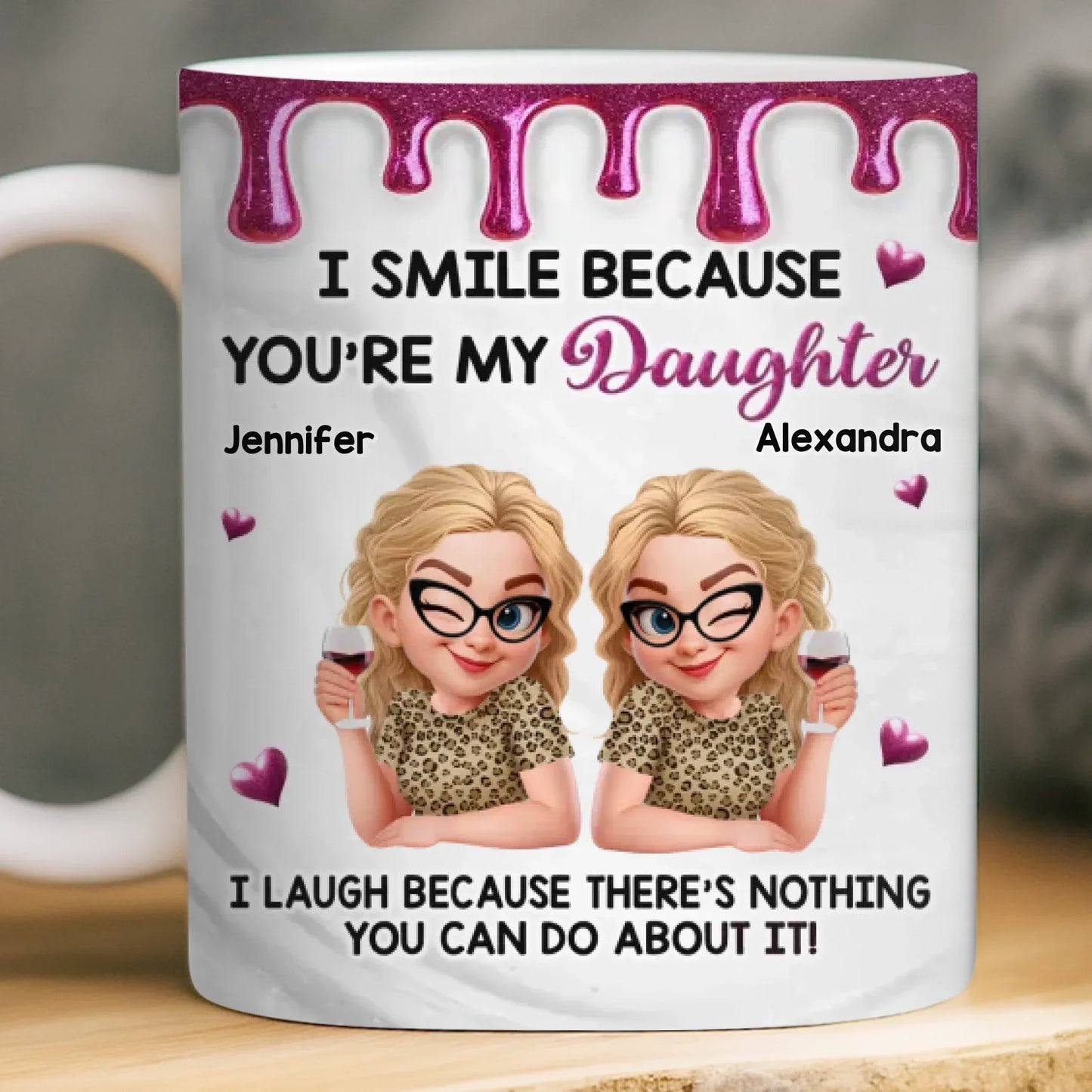 Custom Mug - Personalized Birthday Gifts For Mom, Daughter - You Are My Sunshine