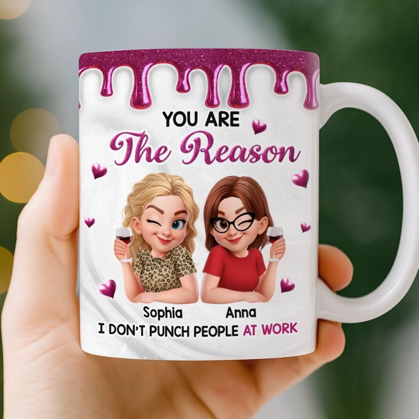 Custom Mug - Personalized Funny Gifts For Coworker, Work Bestie - Work Now Cry Later