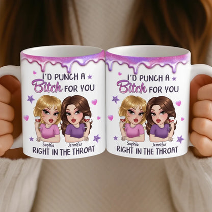 Custom Mug - Personalized Best Friend Birthday Gifts For Women, Besties, Sisters, BFF - Energy Feels Like Home