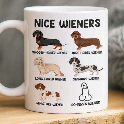 Custom Mug - Personalized Anniversary Wedding Gifts For Husband And Wife, Him And Her - My Man My Daily Chaos