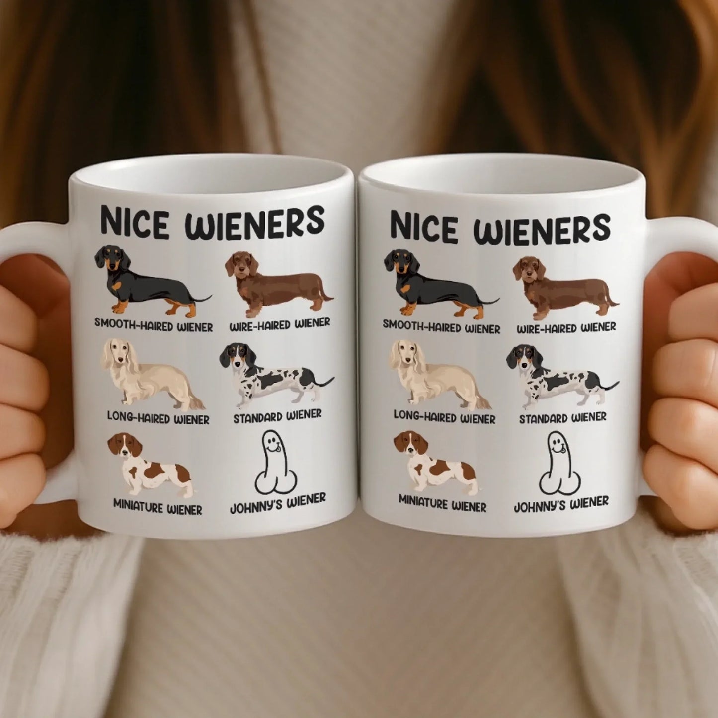 Custom Mug - Personalized Anniversary Wedding Gifts For Husband And Wife, Him And Her - My Man My Daily Chaos