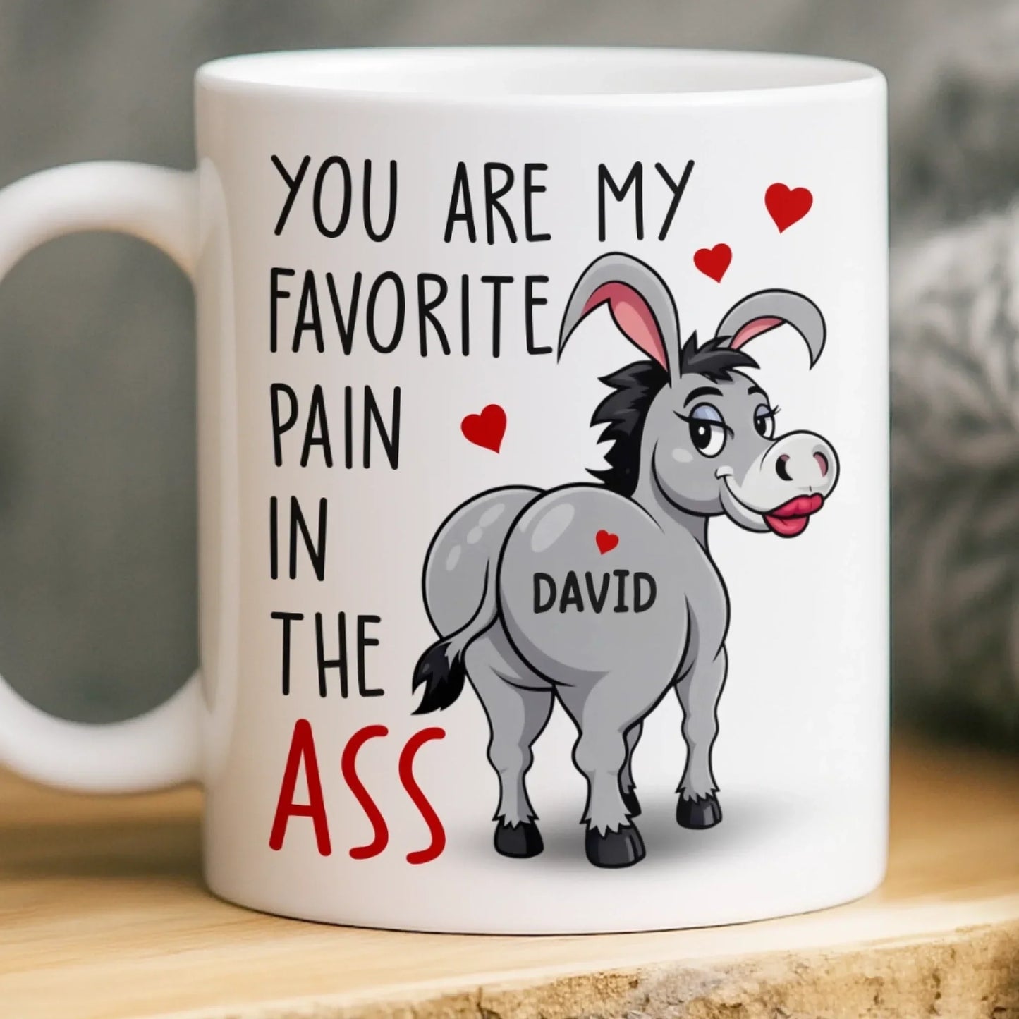 Custom Mug - Personalized Anniversary Wedding Gifts For Husband And Wife, Him And Her - Crazy About You Every Day