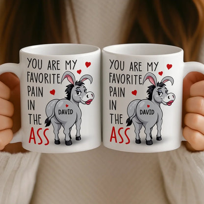 Custom Mug - Personalized Anniversary Wedding Gifts For Husband And Wife, Him And Her - Crazy About You Every Day