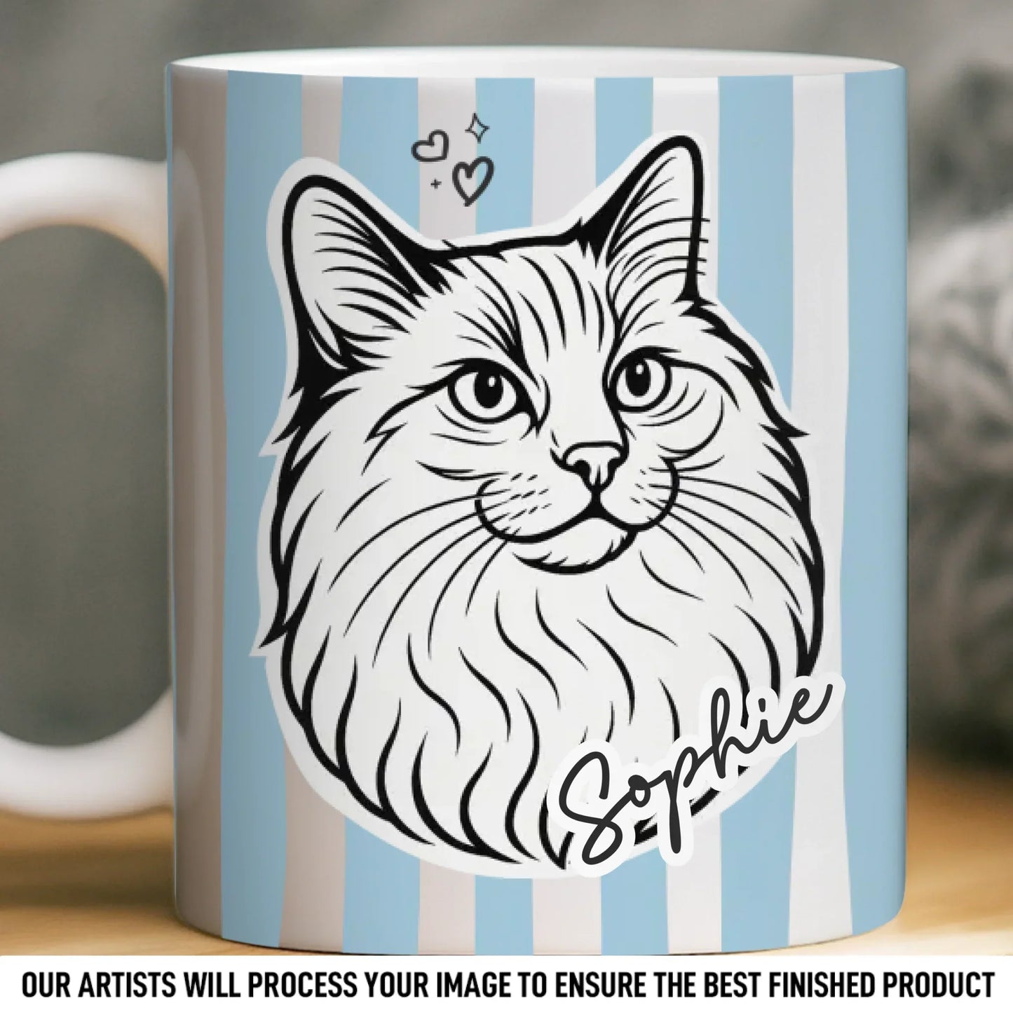 Custom Photo Mug - Personalized Birthday Gifts For Dog Cat Lovers, Dog Dad And Mom, Cat Owners - Pets Make Life Cuter