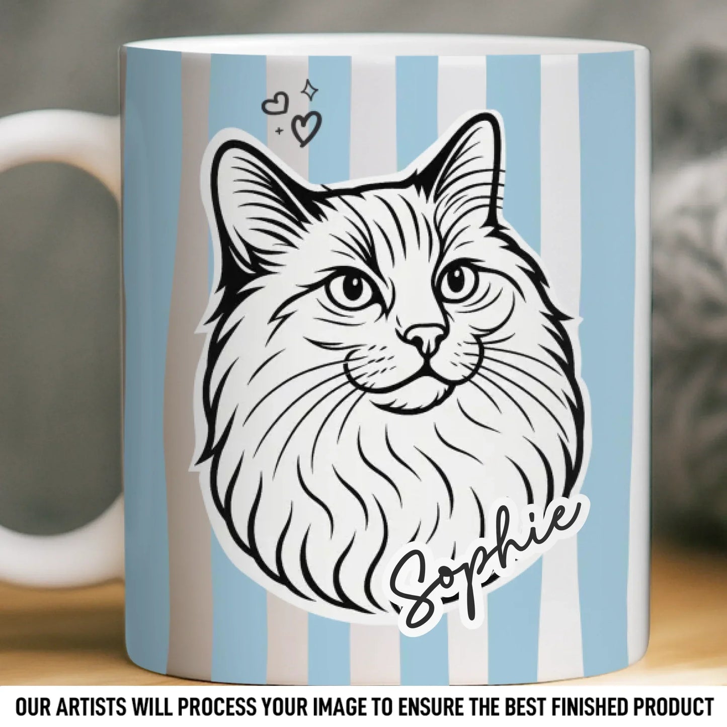 Custom Photo Mug - Personalized Birthday Gifts For Dog Cat Lovers, Dog Dad And Mom, Cat Owners - Pets Make Life Cuter