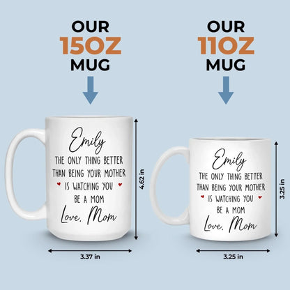 Custom Mug - Personalized Birthday Gifts For Mom, Dad, Son, Daughter - You Are Our Brightest Joy