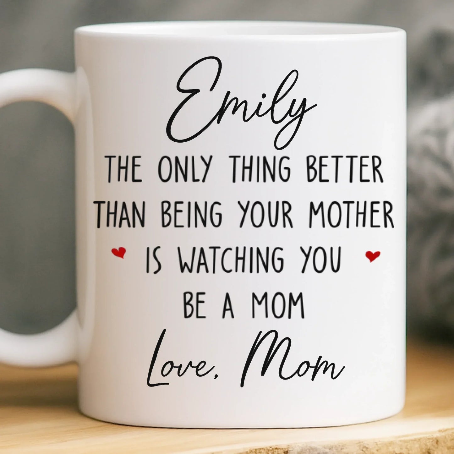 Custom Mug - Personalized Birthday Gifts For Mom, Dad, Son, Daughter - You Are Our Brightest Joy