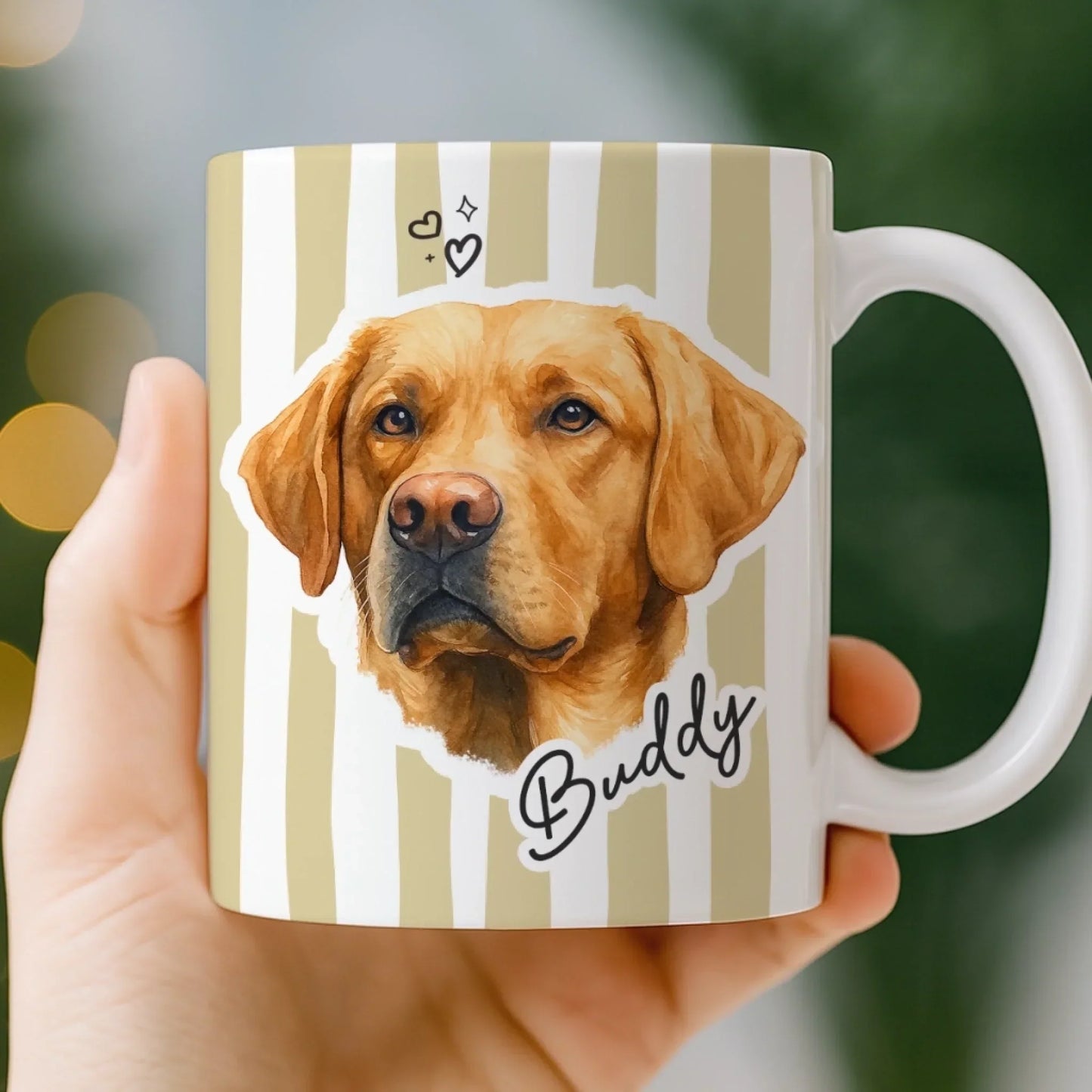 Custom Photo Mug - Personalized Birthday Gifts For Dog Cat Lovers, Dog Dad And Mom, Cat Owners - Home Feels Warmer With You