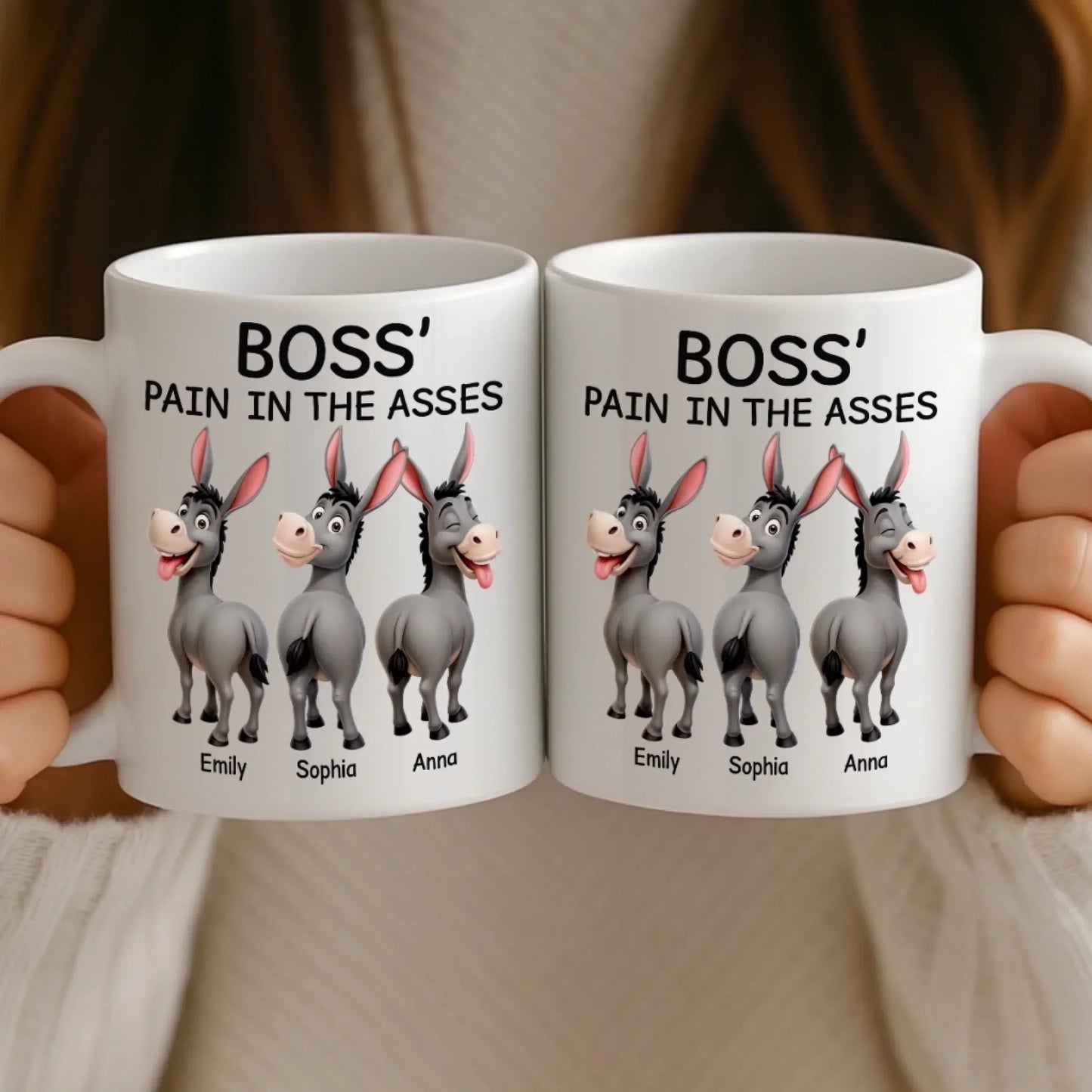 Custom Mug - Personalized Funny Gifts For Coworker, Work Bestie - Team Spirit Always Lifts Me Up
