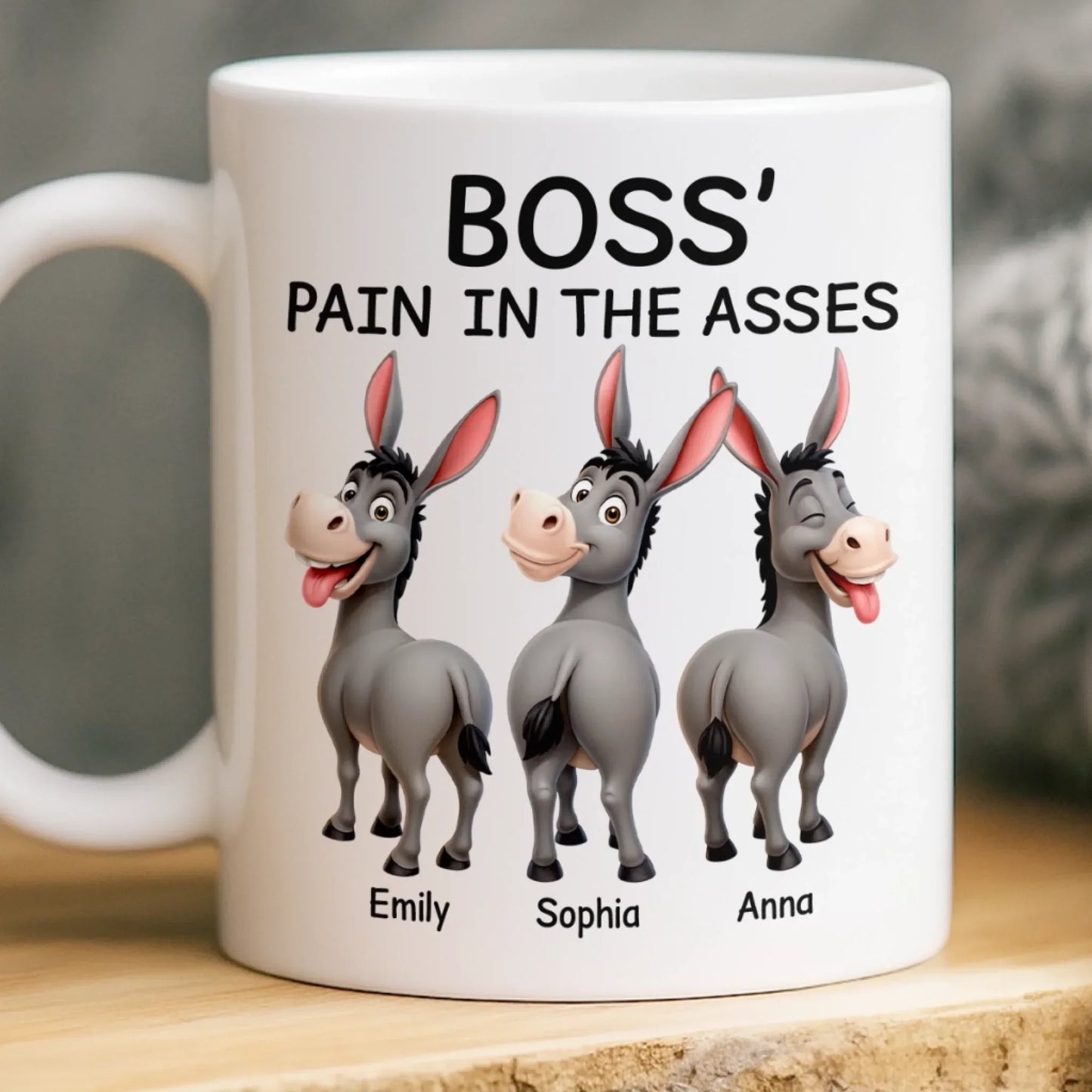 Custom Mug - Personalized Funny Gifts For Coworker, Work Bestie - Team Spirit Always Lifts Me Up