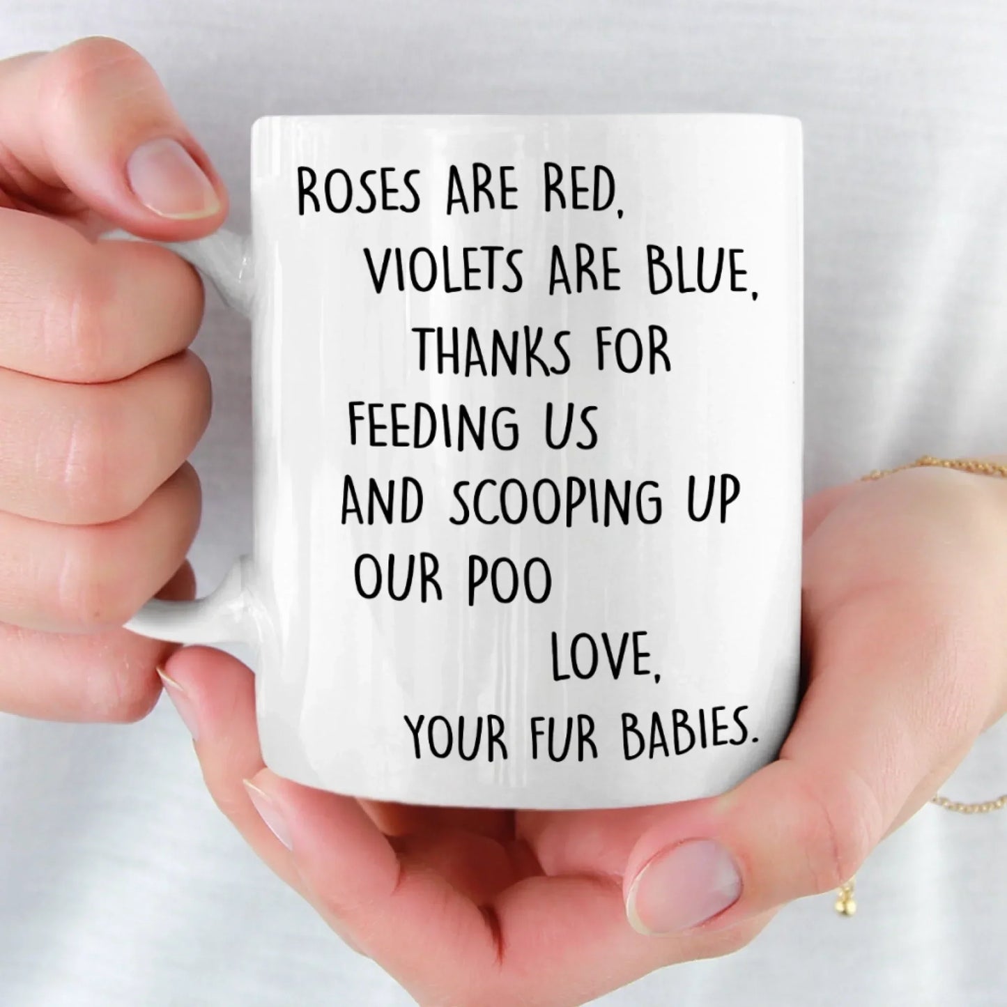Custom Mug - Personalized Christmas Birthday Gifts For Dog Lovers, Dog Dad And Mom - Pet Hair, Don't Care