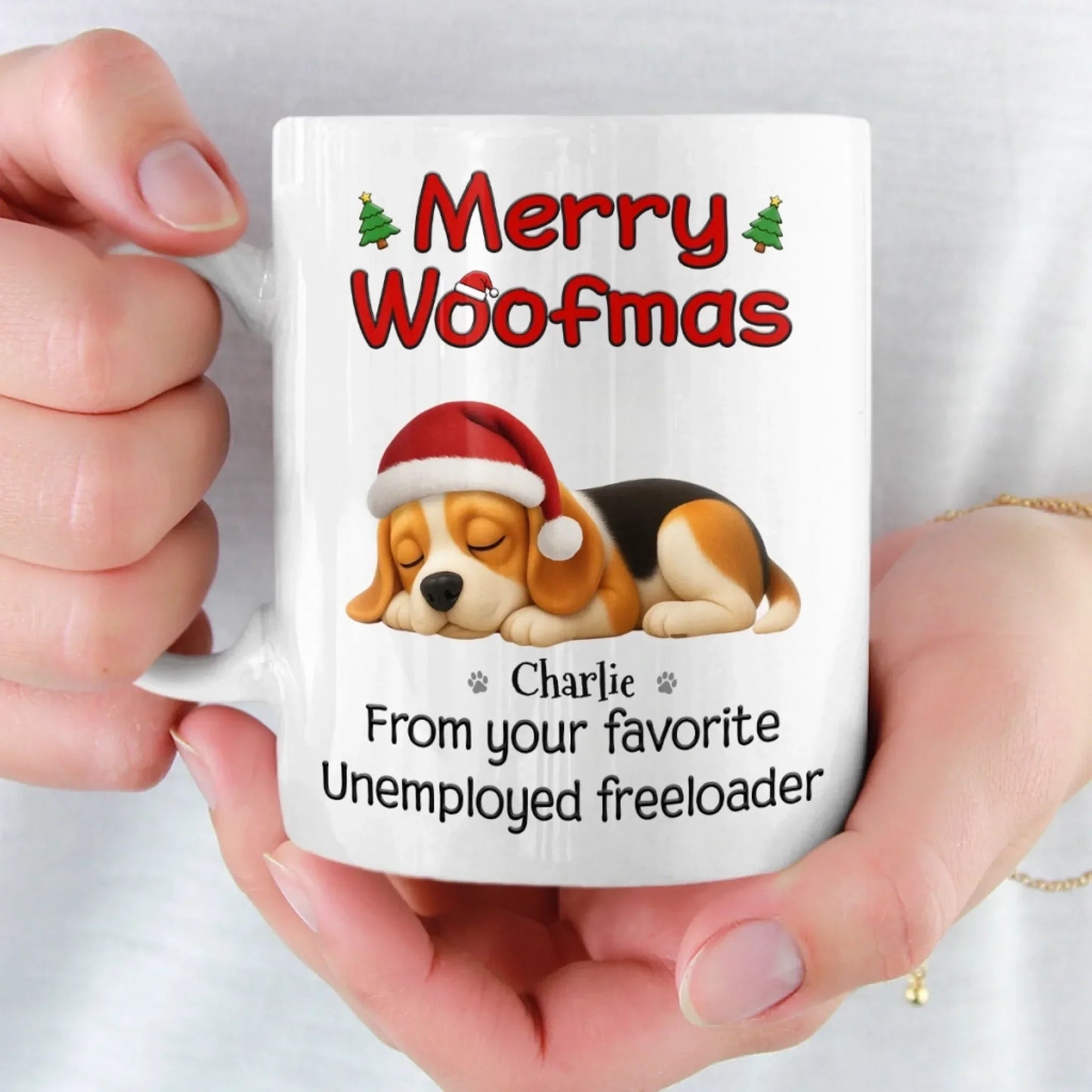 Custom Mug - Personalized Christmas Birthday Gifts For Dog Cat Lovers, Dog Dad And Mom, Cat Owners - Certified Cuddle Addicts
