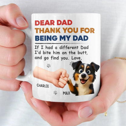 Custom Mug - Personalized Birthday Gifts For Dog Cat Lovers, Dog Dad And Mom, Cat Owners - Fur Ever In My Heart