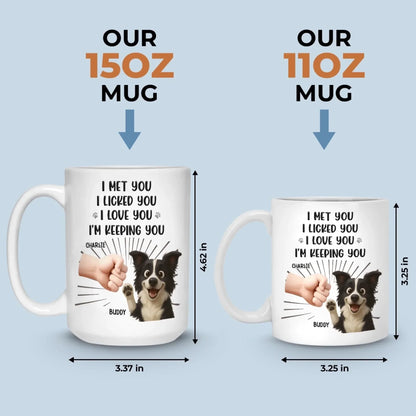 Custom Mug - Personalized Birthday Gifts For Dog Cat Lovers, Dog Dad And Mom, Cat Owners - My Pets Think I'm Cool