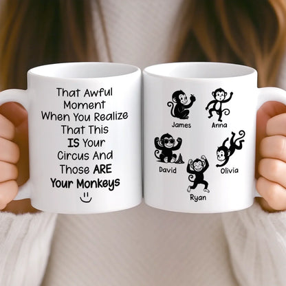 Custom Mug - Personalized Birthday Gifts For Mom, Dad, Brother, Sister, Kids - Together Is Our True Place