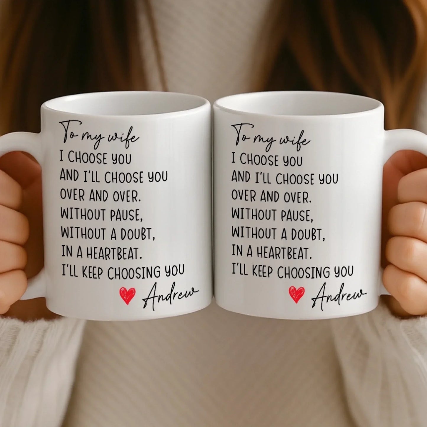 Custom Mug - Personalized Anniversary Wedding Gifts For Husband And Wife, Him And Her - Still Falling For You Always